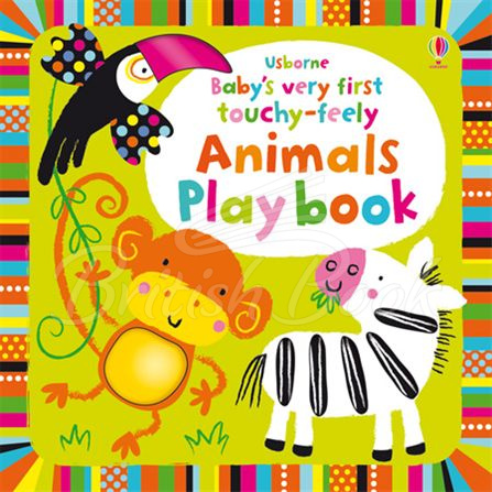 Книга Baby's Very First Touchy-Feely Animals Playbook зображення