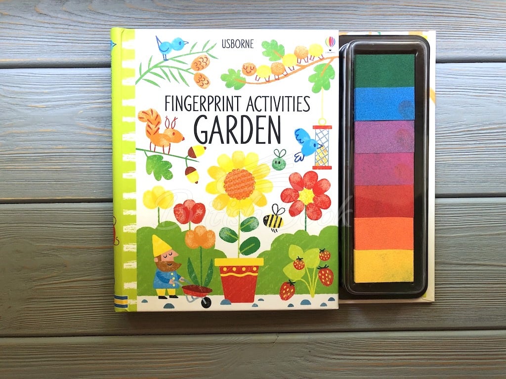 Книга Fingerprint Activities: Garden зображення 1