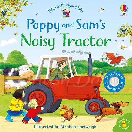 Книга Poppy and Sam's Noisy Tractor зображення
