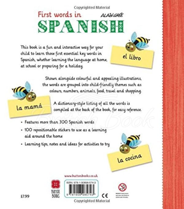 Книга Alain Gree: First Words in Spanish зображення 1