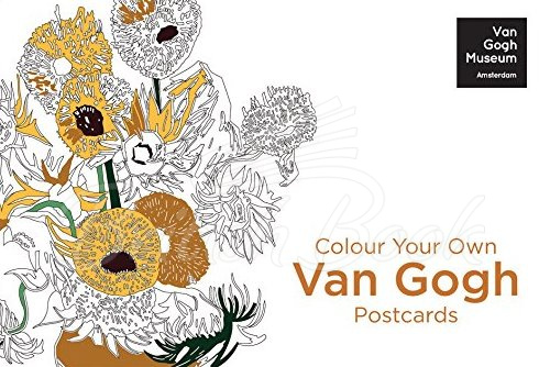 Набір Colour Your Own Van Gogh Postcards зображення