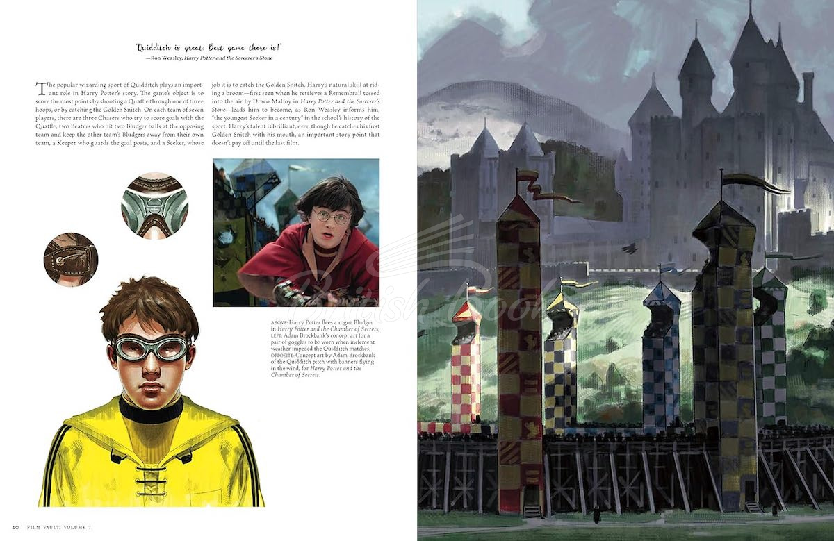 Книга Harry Potter: The Film Vault Volume 7: Quidditch and the Triwizard Tournament зображення 1