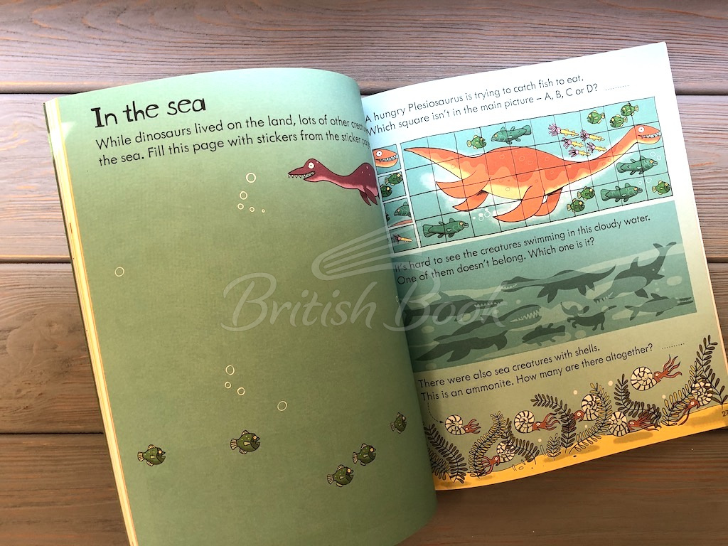 Книга Little Children's Dinosaur Activity Book зображення 5