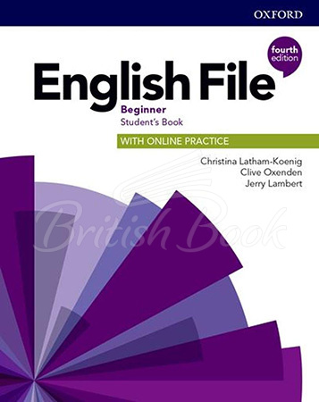 Підручник English File Fourth Edition Beginner Student's Book with Online Practice зображення