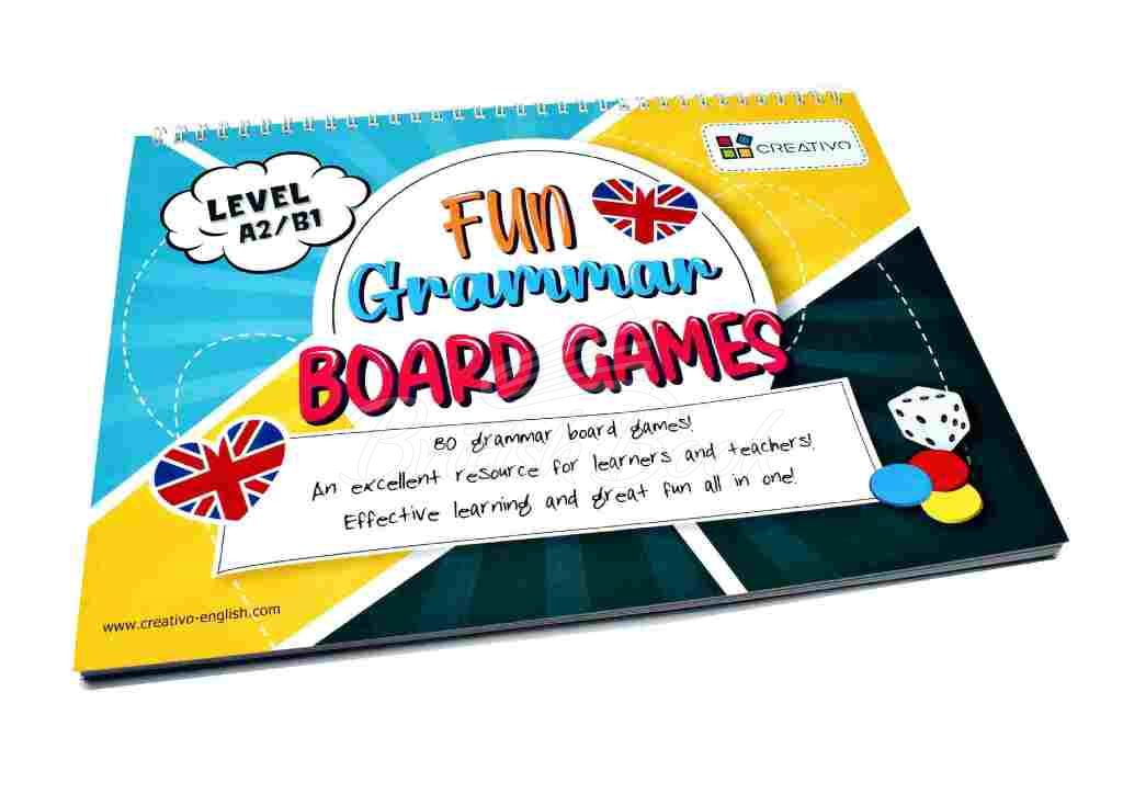 Настільна гра Fun Grammar Board Games (Level A2/B1) зображення 1