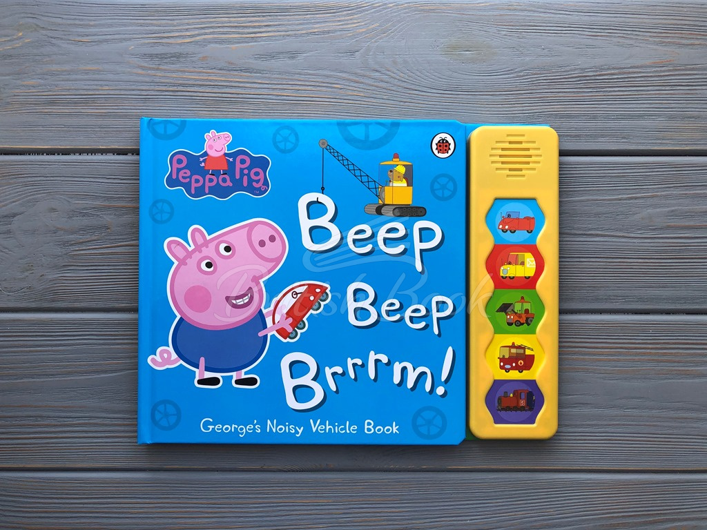Книга Peppa Pig: Beep Beep Brrrm! зображення 4