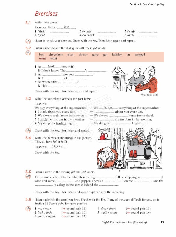 Книга English Pronunciation in Use Elementary with answers and Downloadable Audio зображення 12