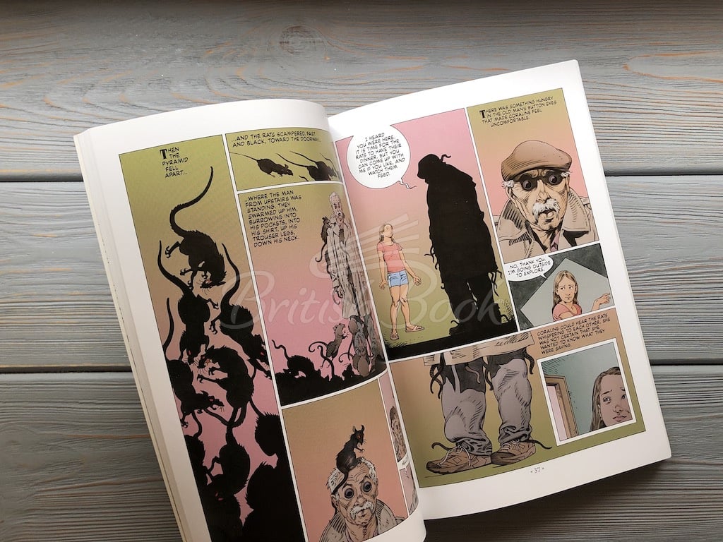 Книга Coraline (The Graphic Novel) зображення 9