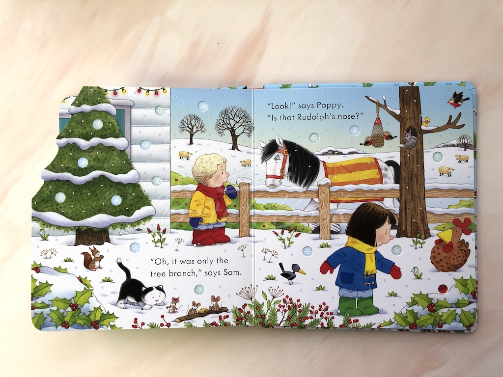 Книга Usborne Farmyard Tales: Poppy and Sam's Christmas зображення 4