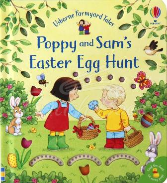 Книга Usborne Farmyard Tales: Poppy and Sam's Easter Egg Hunt зображення