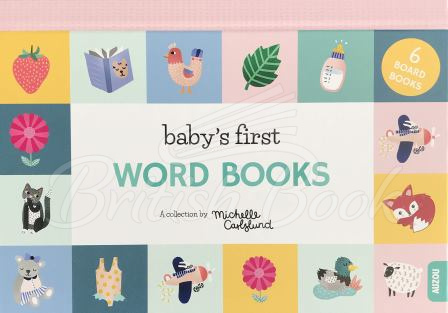 Набір книжок Baby's First Word Books Box зображення
