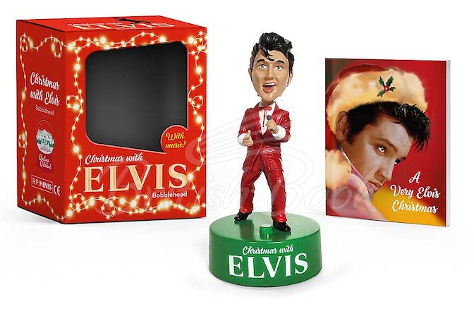 Міні-модель Christmas with Elvis Bobblehead зображення