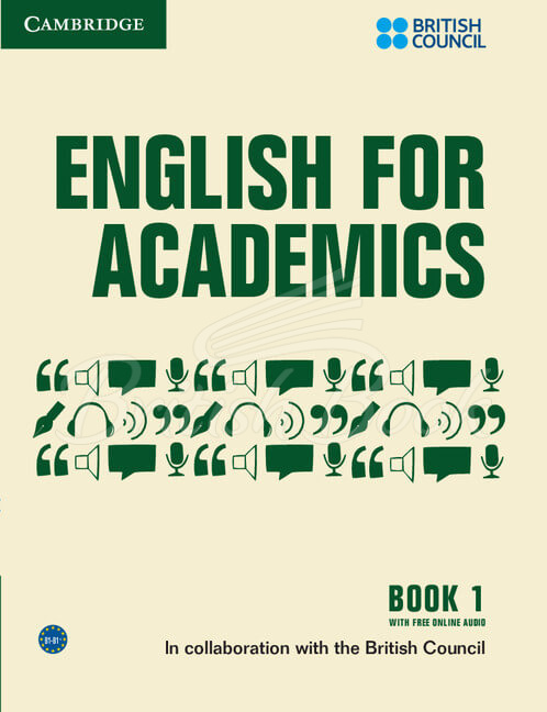 Книга English for Academics 1 with Free Online Audio зображення