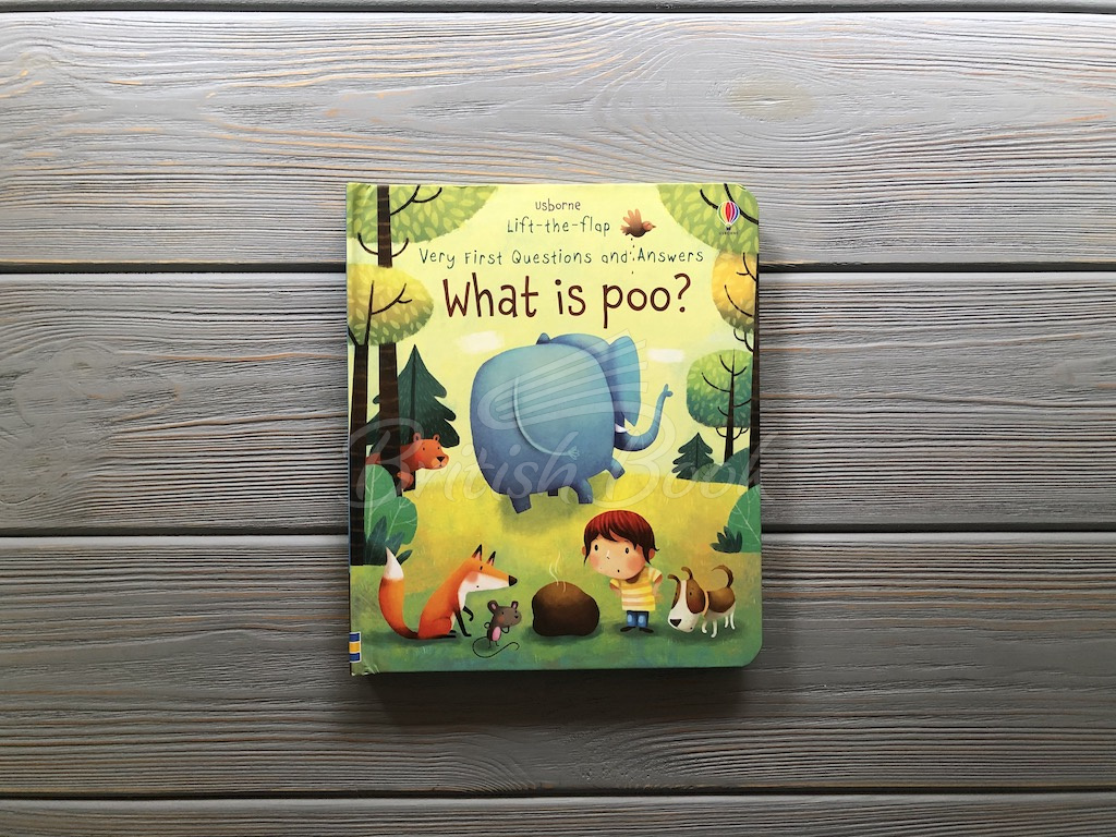 Книга Lift-the-Flap Very First Questions and Answers: What is Poo? зображення 1