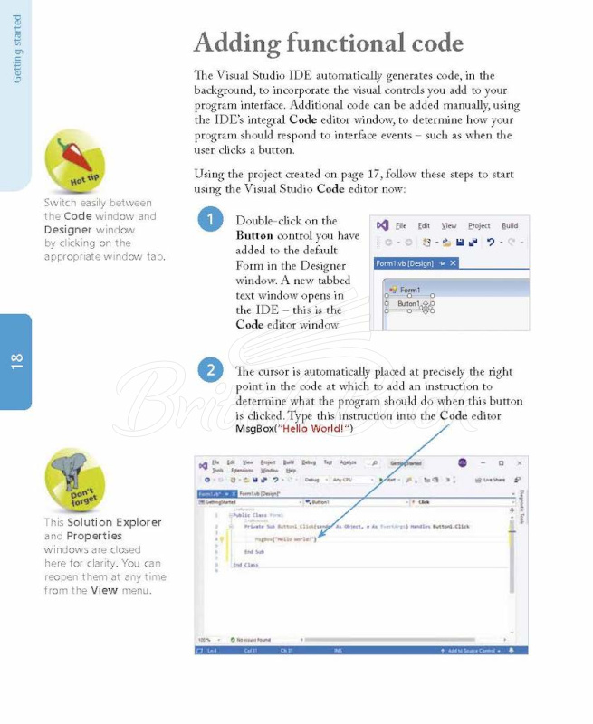 Книга Visual Basic in Easy Steps 6th Edition зображення 16