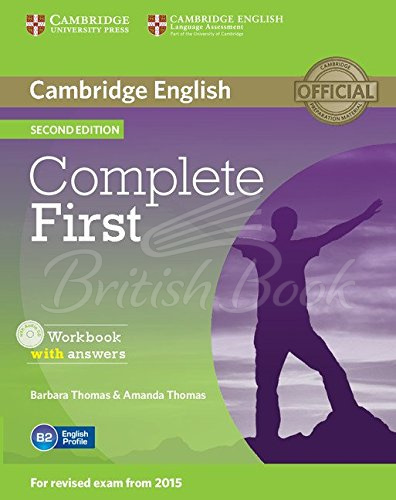 Робочий зошит Complete First Second Edition Workbook with answers and Audio CD зображення