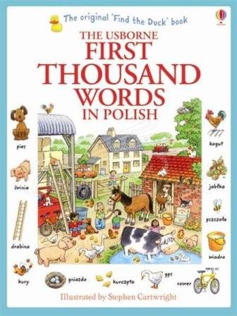 Книга First Thousand Words in Polish зображення