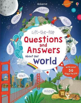 Книга Lift-the-Flap Questions and Answers about Our World зображення