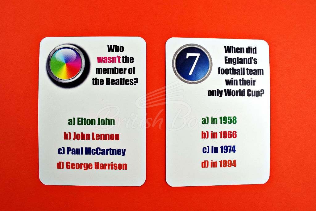Картки Fun Card English: The UK Quiz зображення 6