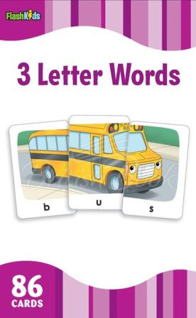 Картки Flash Kids Flashcards: 3 Letter Words зображення