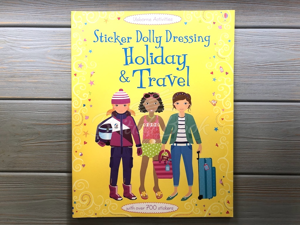 Книга Sticker Dolly Dressing: Holiday and Travel зображення 1