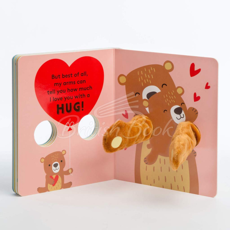 Книга Hug Me Little Bear Finger Puppet Book зображення 5