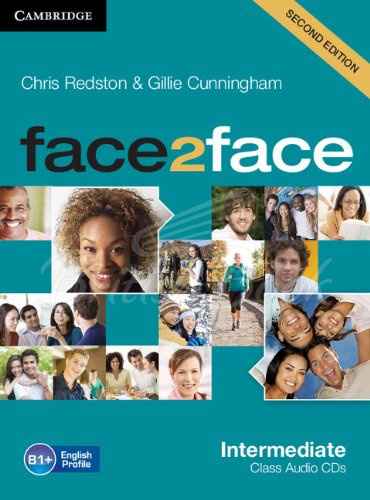 Аудіодиск face2face Second Edition Intermediate Class Audio CDs зображення