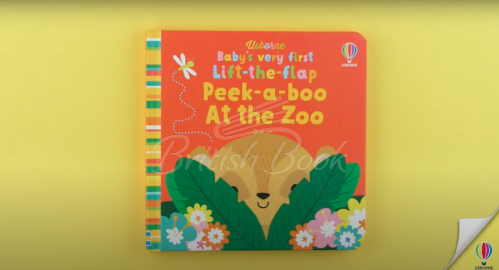 Книга Baby's Very First Lift-the-Flap Peek-a-Boo at the Zoo зображення 1