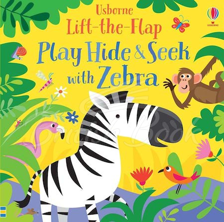 Книга Lift-the-Flap Play Hide and Seek with Zebra зображення