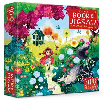 Пазл Usborne Book and Jigsaw: Little Red Riding Hood зображення 1