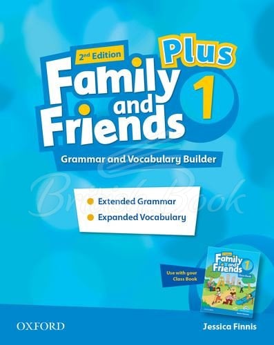 Книга Family and Friends 2nd Edition 1 Plus Grammar and Vocabulary Builder зображення