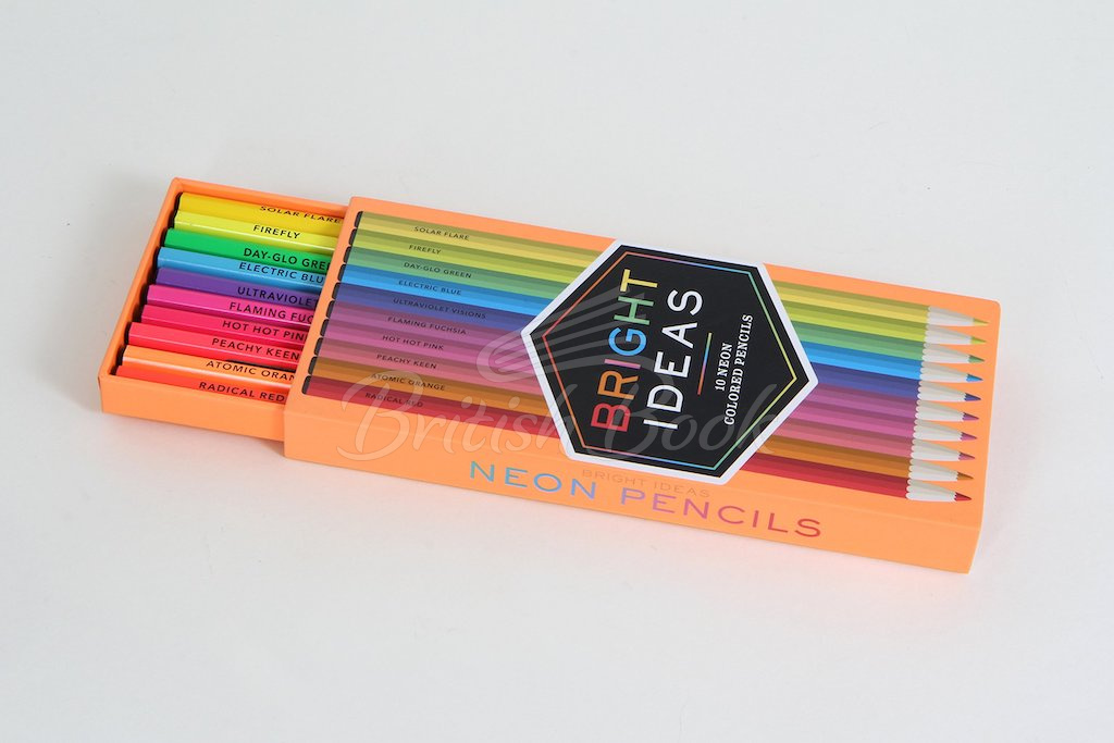Набір Bright Ideas Neon Colored Pencils зображення 2