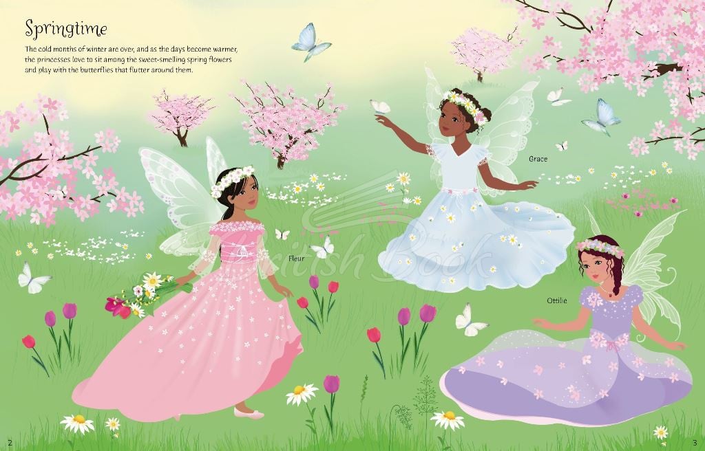 Книга Sticker Dolly Dressing: Fairy Princesses зображення 2