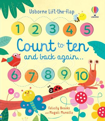 Книга Lift-the-Flap Count to Ten and Back Again зображення