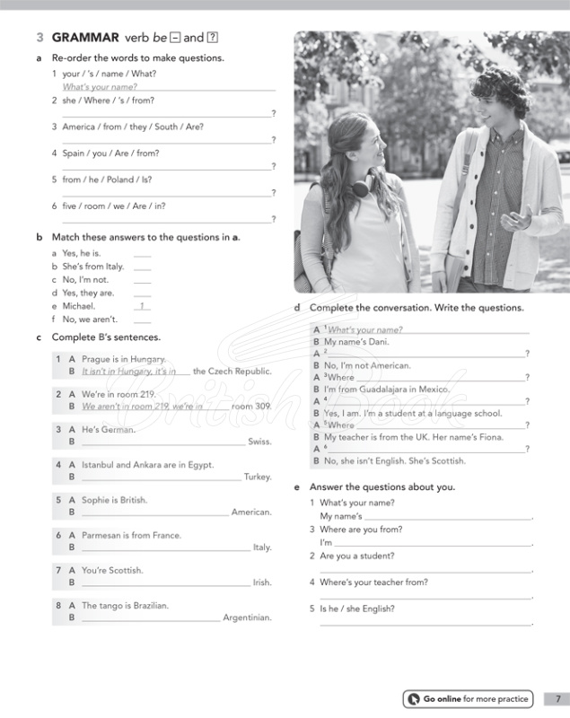 Робочий зошит English File Fourth Edition Elementary Workbook with key зображення 4