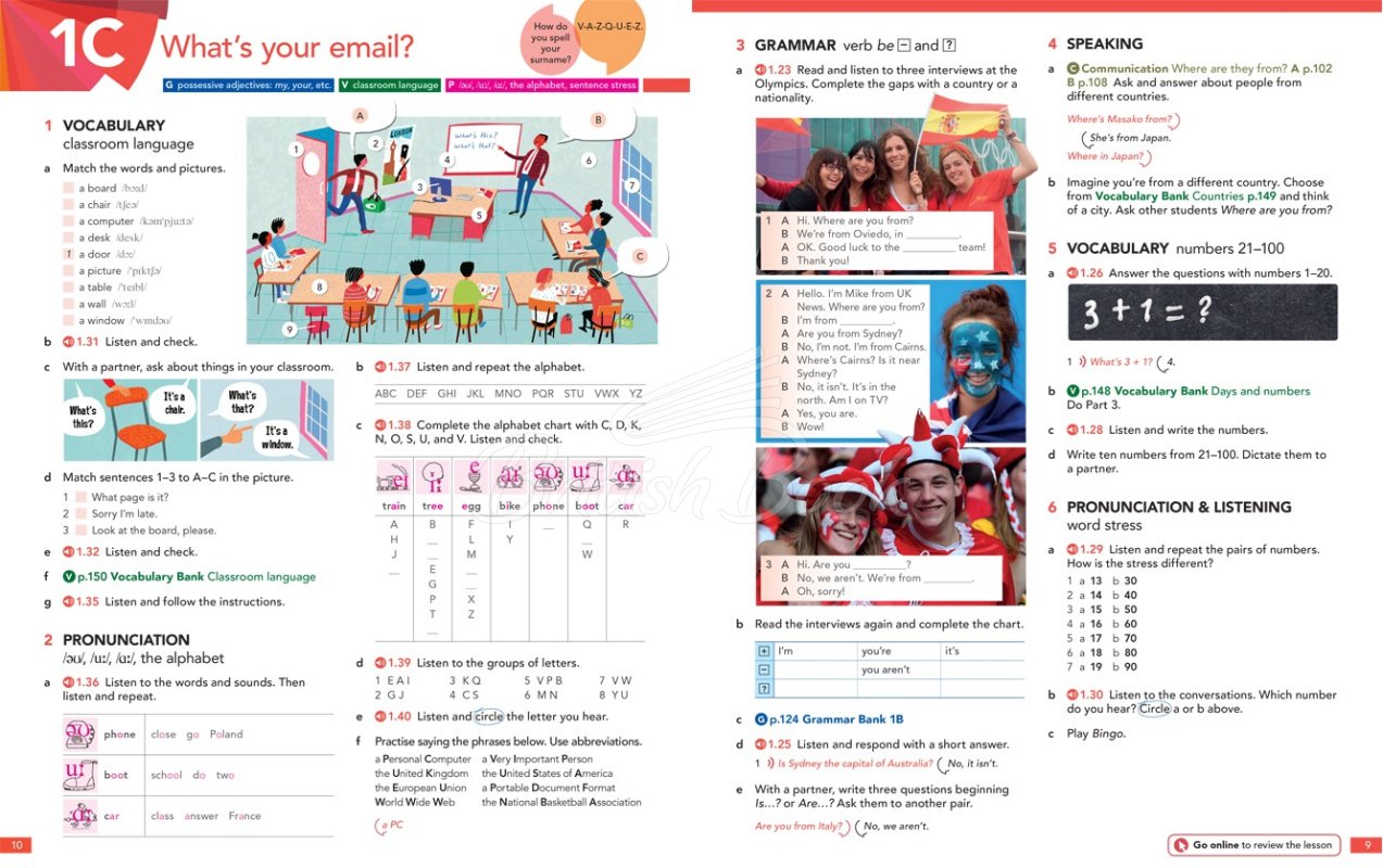 Підручник English File Fourth Edition Elementary Student's Book with Online Practice зображення 3