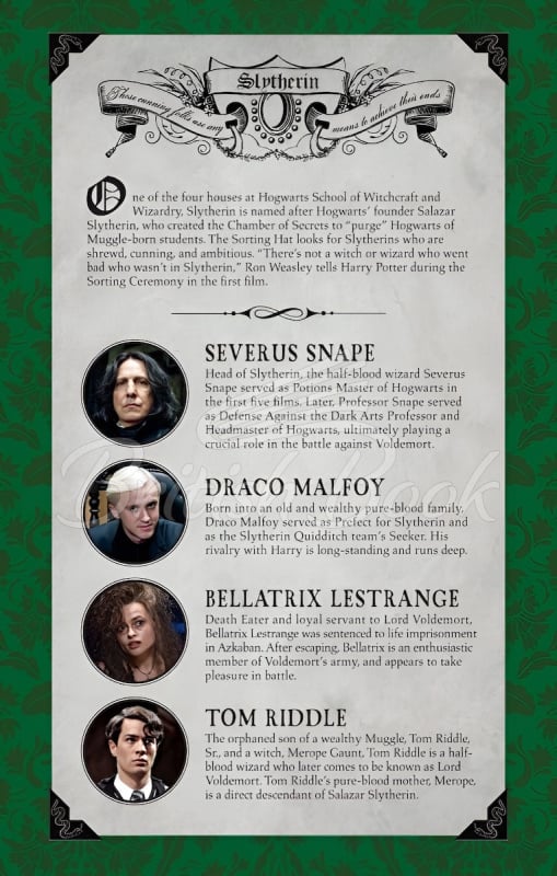 Блокнот Harry Potter: Slytherin Ruled Notebook зображення 1