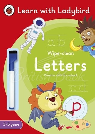 Книга Learn with Ladybird: Wipe-Clean Letters (3-5 Years) зображення