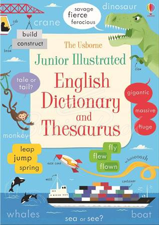 Книга Junior Illustrated English Dictionary and Thesaurus зображення