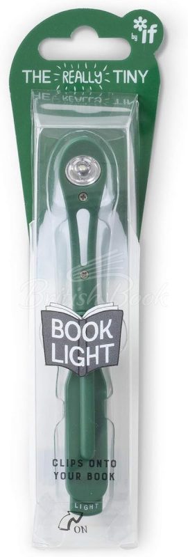 Ліхтарик для книжок The Really Tiny Book Light Forest Green зображення