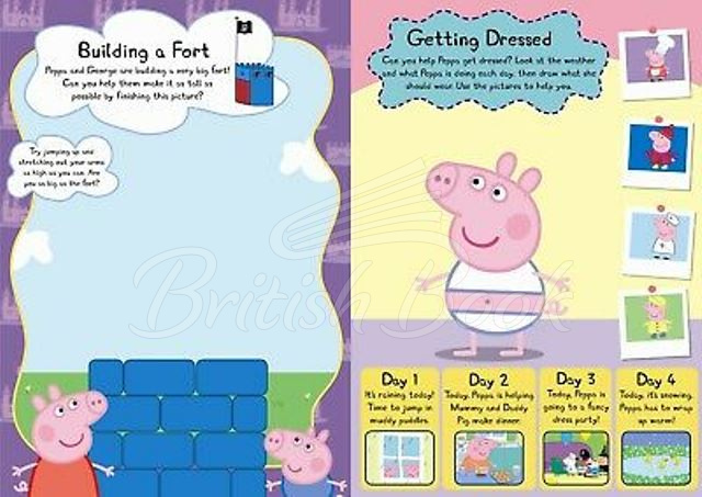 Книга Peppa Pig: Peppa and George's Wipe-Clean Activity Book зображення 1