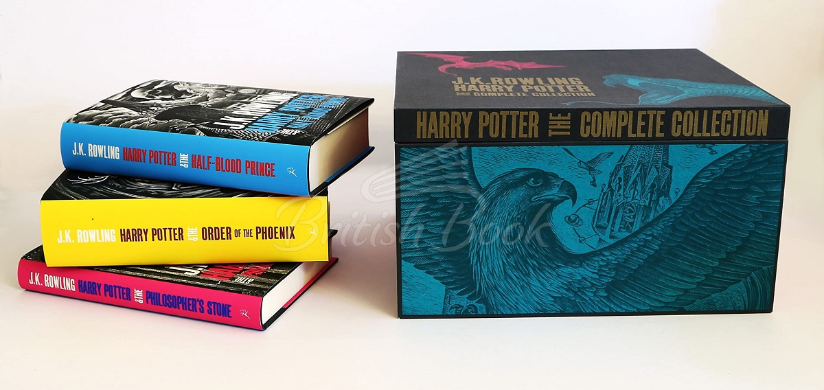 Набір книжок Harry Potter: The Complete Collection Adult Hardback Box Set зображення 1