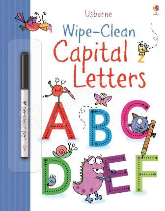 Книга Wipe-Clean Capital Letters зображення