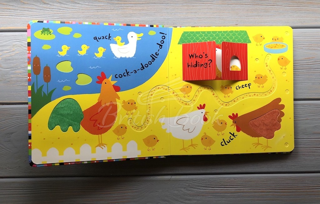 Книга Baby's Very First Touchy-Feely Farm Play Book зображення 2