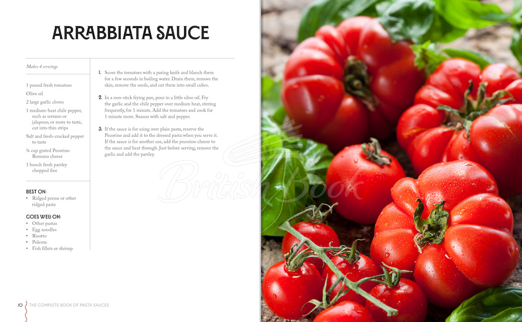Книга The Complete Book of Pasta Sauces зображення 2