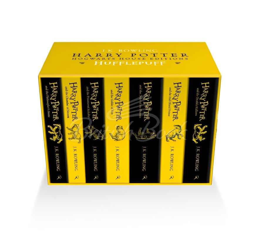 Набір книжок Harry Potter House Editions Hufflepuff Paperback Box Set зображення 2