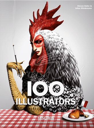 Книга 100 Illustrators зображення