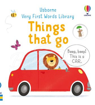 Книга Usborne Very First Words Library: Things that Go зображення