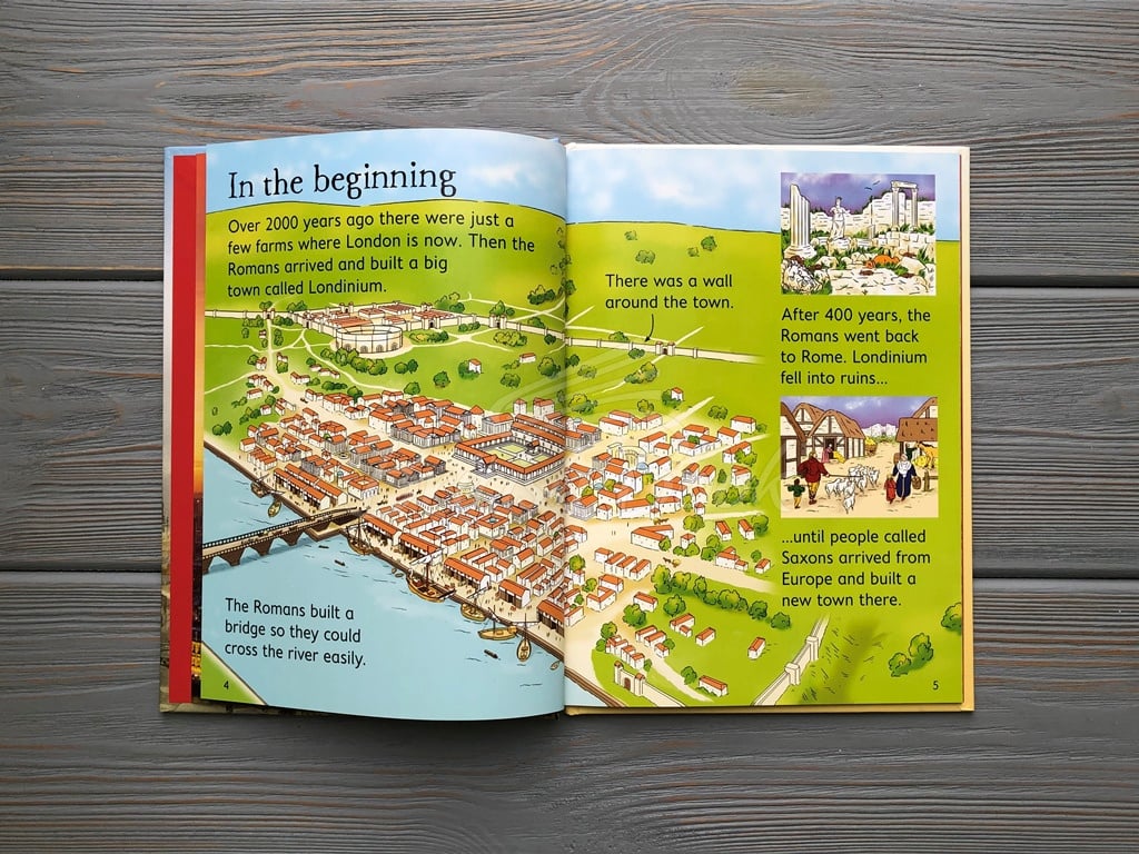 Книга Usborne Beginners London зображення 3