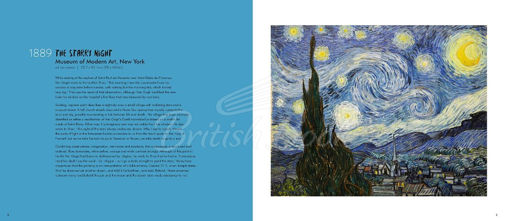 Набір Colour Your Own Van Gogh Postcards зображення 4